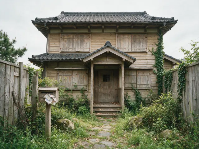 空き家の外観(イメージ)